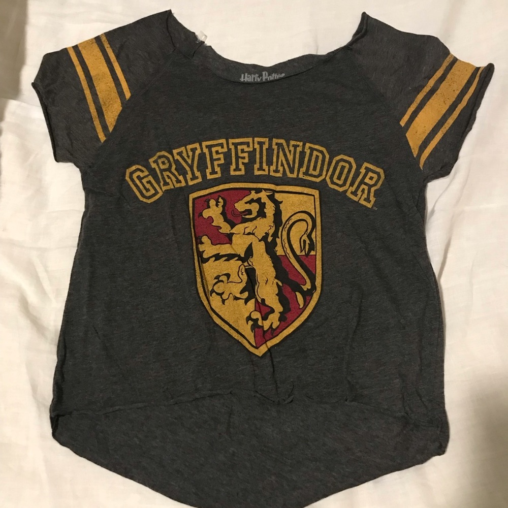 Harry Potter gryffindor crest athletic tee small